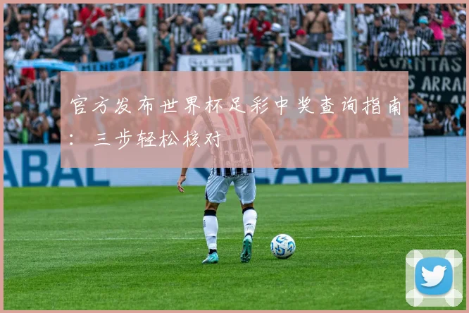 官方发布世界杯足彩中奖查询指南：三步轻松核对